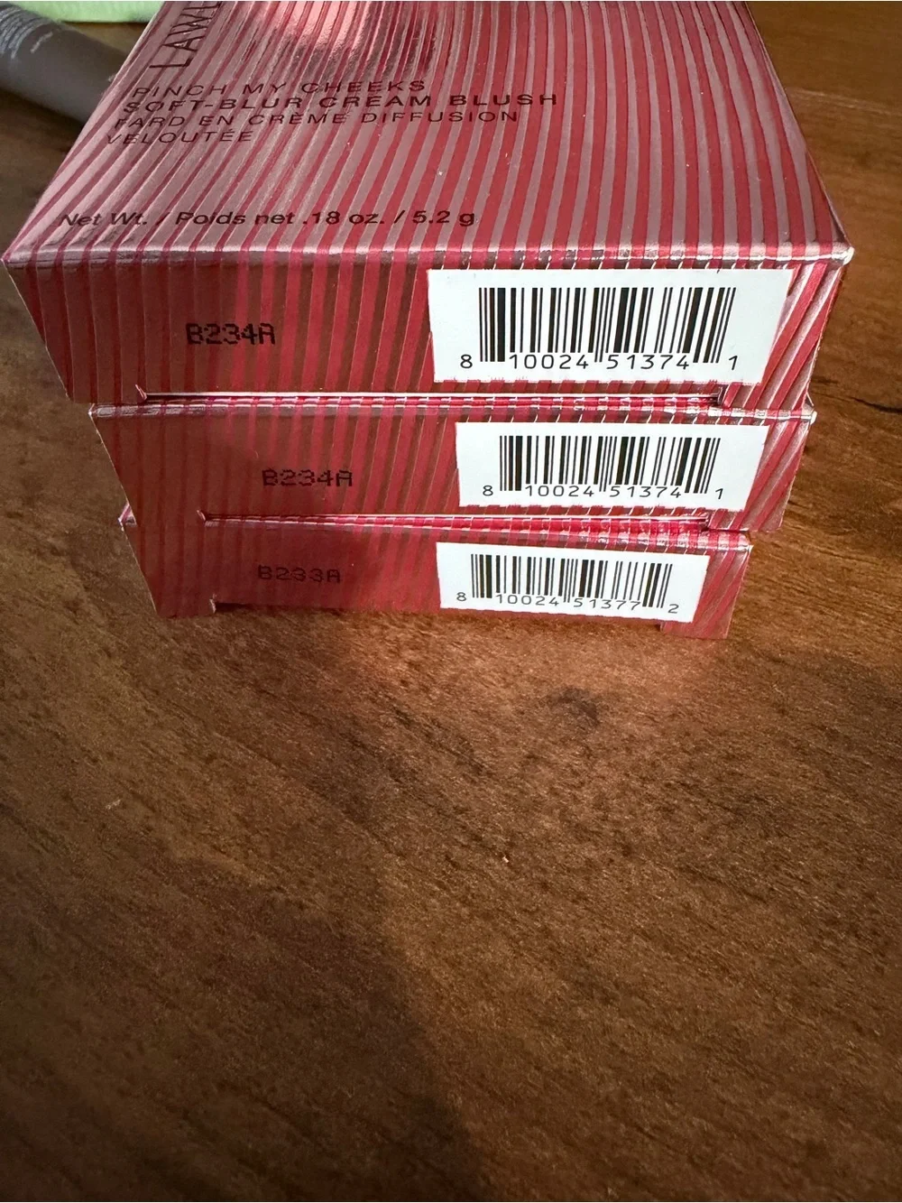 LAWLESS Cream Blush in Valentine, BNIB!